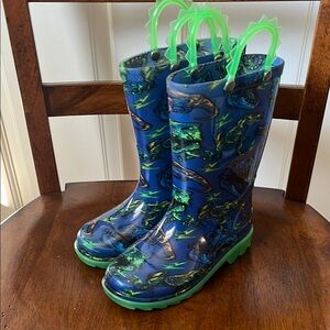 Western Chief Sz 11 Dinosaur Rain Boots